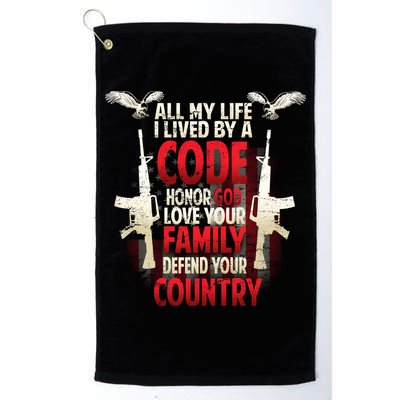 Live By A Code Golf Towel