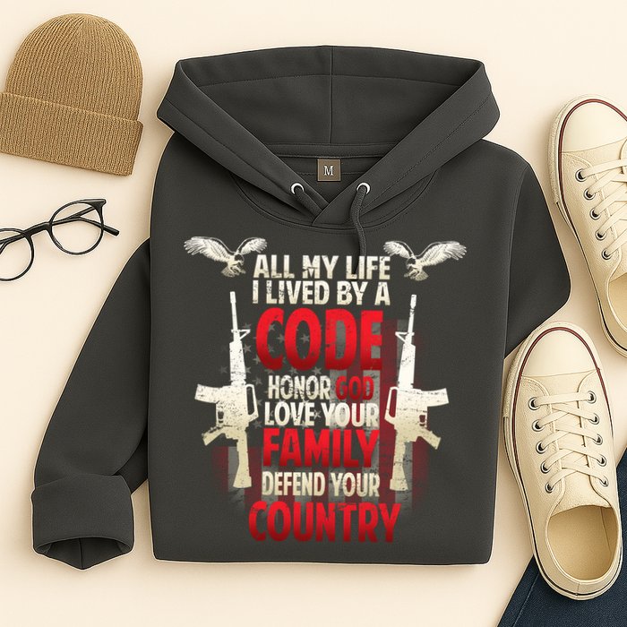 Live By A Code Hoodie