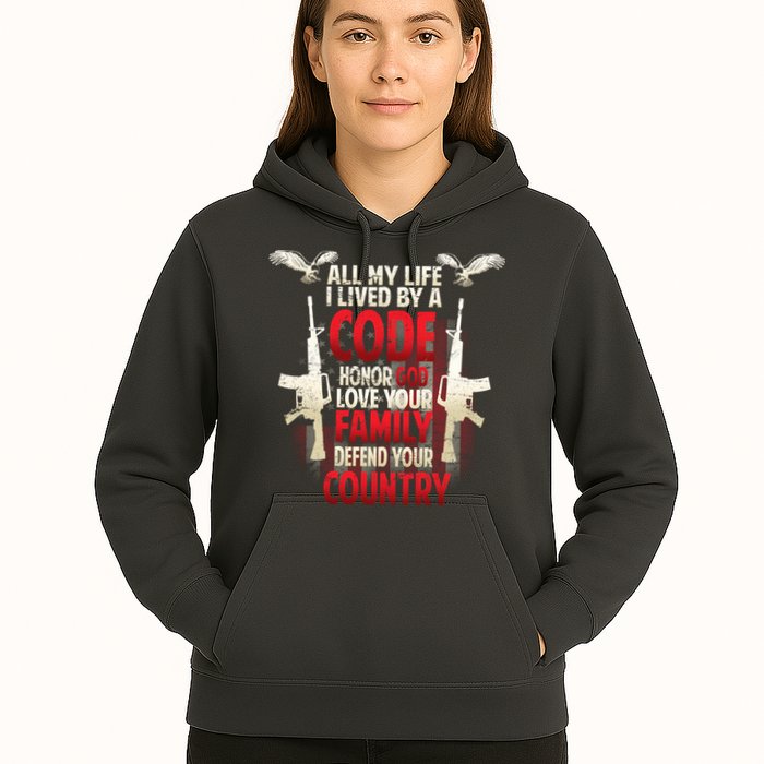 Live By A Code Hoodie