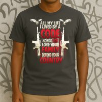 Live By A Code T-Shirt