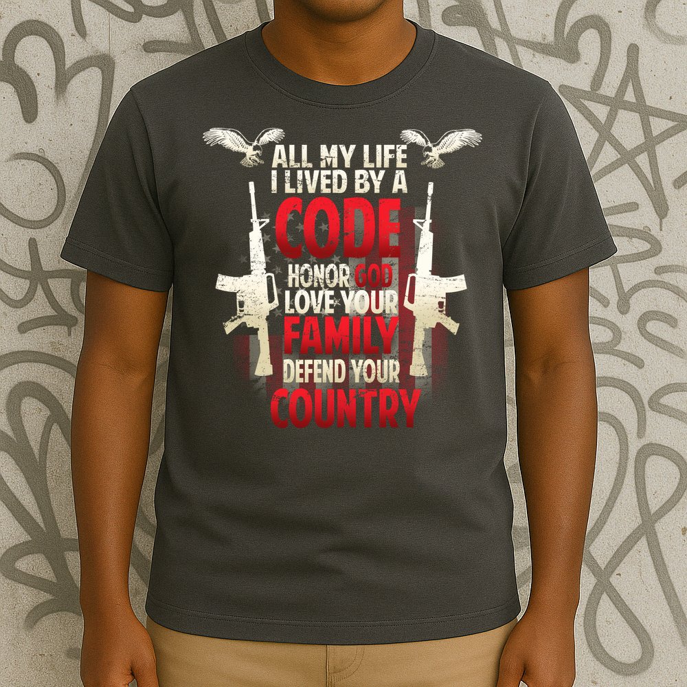 Live By A Code T-Shirt
