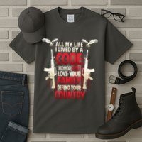 Live By A Code Tall T-Shirt