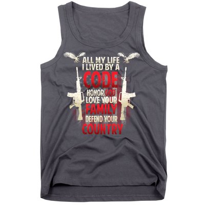 Live By A Code Tank Top