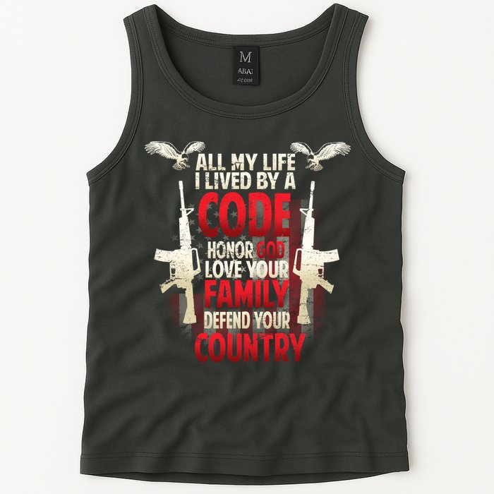 Live By A Code Tank Top