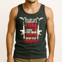 Live By A Code Tank Top
