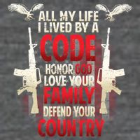 Live By A Code Tank Top