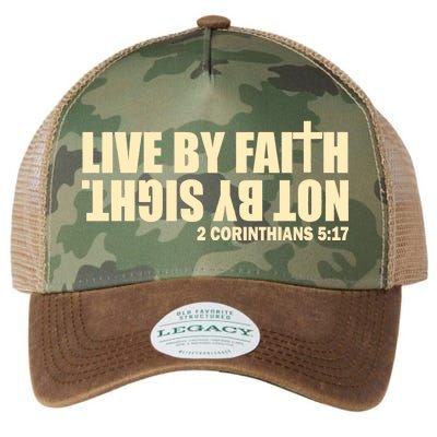 Live By Faith Not By Sight Legacy Tie Dye Trucker Hat