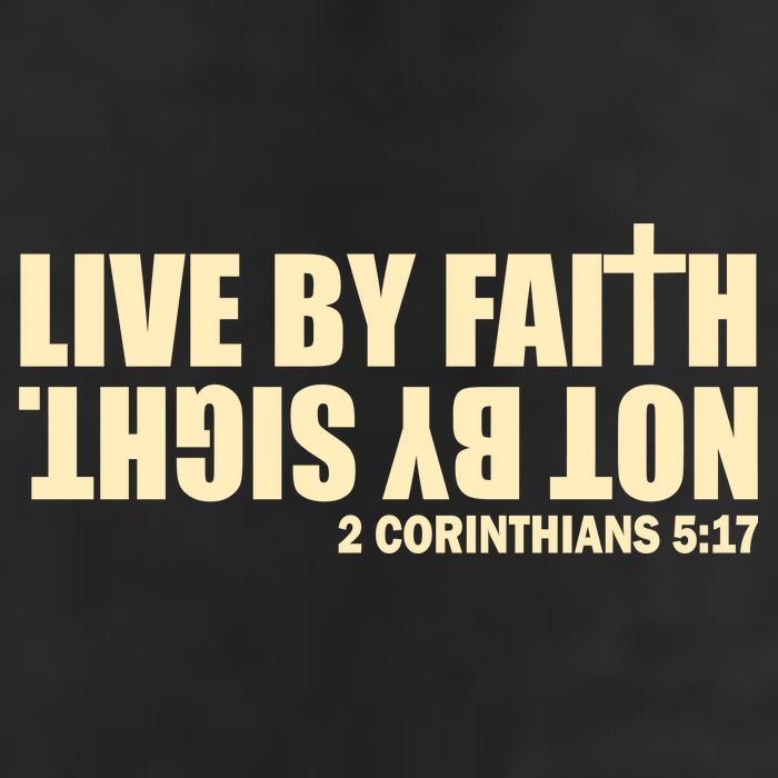Live By Faith Not By Sight Cool Comfort Performance Bucket Hat