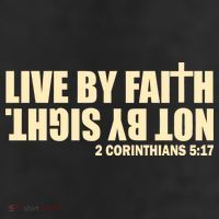 Live By Faith Not By Sight 11oz C Handle Ceramic Mug