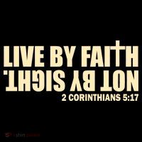 Live By Faith Not By Sight Zip Tote Bag