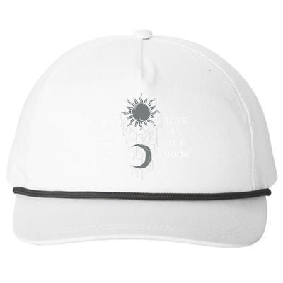 Live By The Sun Love By The Moon Snapback Five-Panel Rope Hat