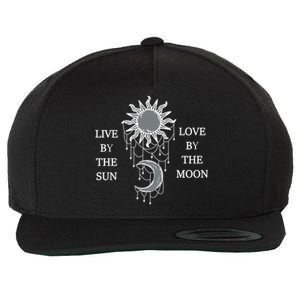 Live By The Sun Love By The Moon Wool Snapback Cap