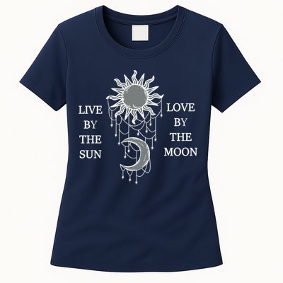 Live By The Sun Love By The Moon Womens T-Shirt