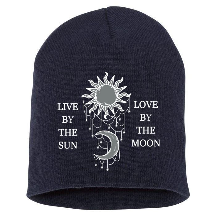 Live By The Sun Love By The Moon Short Acrylic Beanie