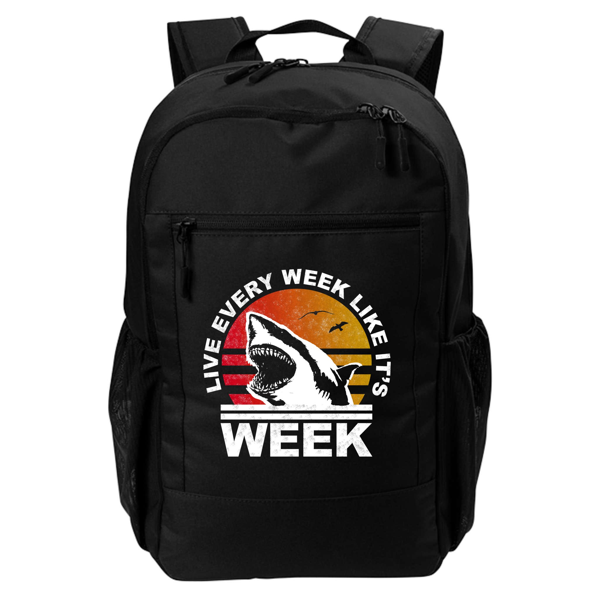 Live Every Week Like It's Shark Week Backpack