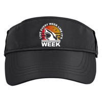 Live Every Week Like It's Shark Week Adult Drive Performance Visor
