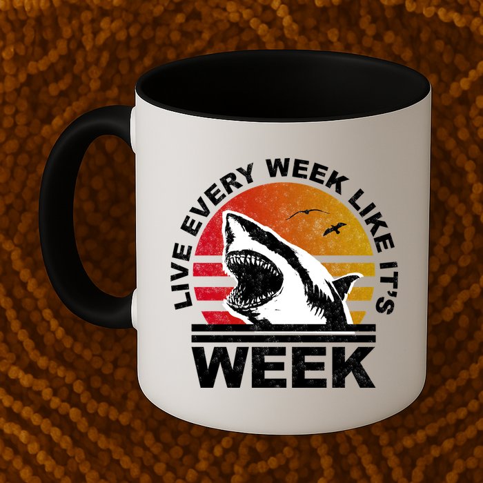 Live Every Week Like It's Shark Week Mug