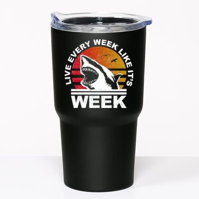 Live Every Week Like It's Shark Week Tumbler