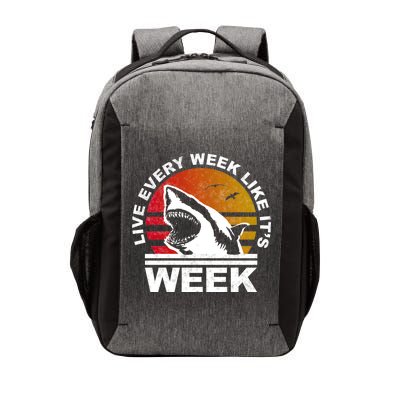 Live Every Week Like It's Shark Week Vector Backpack