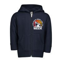 Live Every Week Like It's Shark Week Toddler Zip Fleece Hoodie