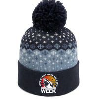 Live Every Week Like It's Shark Week The Baniff Cuffed Pom Beanie