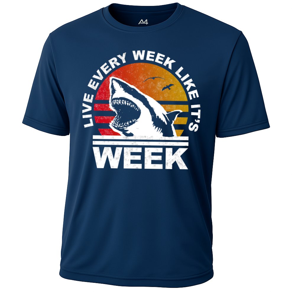 Live Every Week Like It's Shark Week Performance Shirt