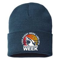 Live Every Week Like It's Shark Week Sustainable Knit Beanie