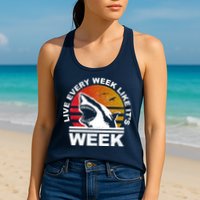 Live Every Week Like It's Shark Week Womens Tank Top