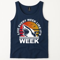 Live Every Week Like It's Shark Week Tank Top
