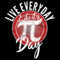Live Everyday Like It's PI 3.14 Day Backpack