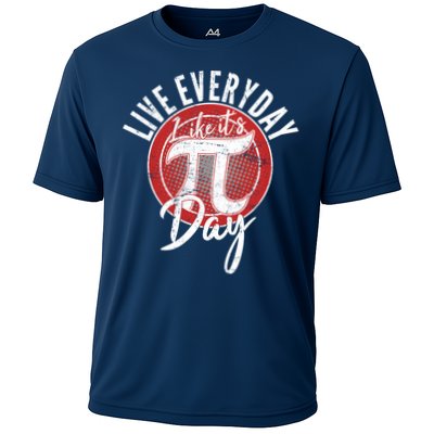 Live Everyday Like It's PI 3.14 Day Performance Shirt