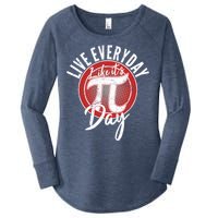 Live Everyday Like It's PI 3.14 Day Women's Perfect Tri Tunic Long Sleeve Shirt