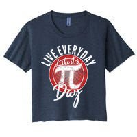 Live Everyday Like It's PI 3.14 Day Crop Top