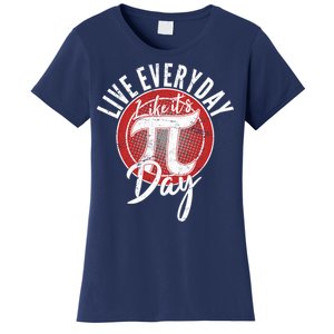 Live Everyday Like It's PI 3.14 Day Women's T-Shirt