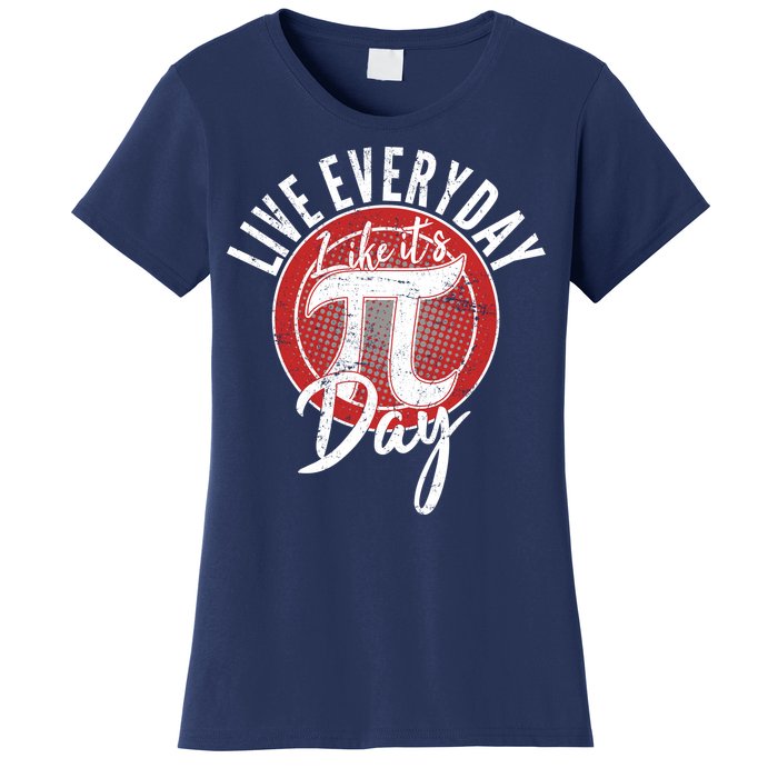 Live Everyday Like It's PI 3.14 Day Women's T-Shirt