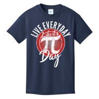 Live Everyday Like It's PI 3.14 Day Kids T-Shirt