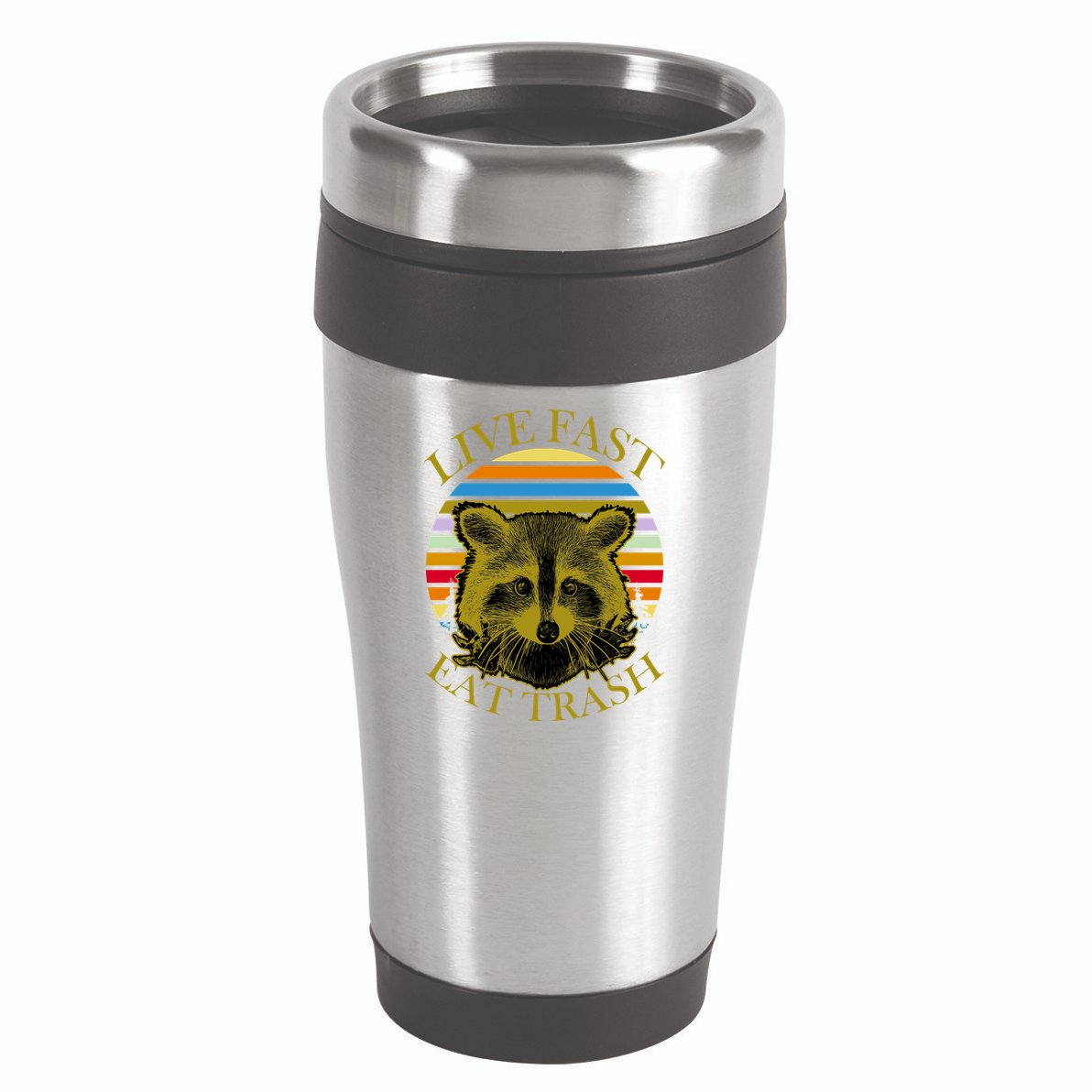 Live Fast Eat Trash 16oz Travel Tumbler