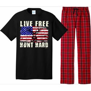 Live Free Hunt Hard Pajama Set