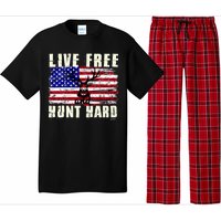 Live Free Hunt Hard Pajama Set