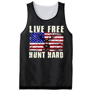 Live Free Hunt Hard Mesh Reversible Basketball Jersey Tank