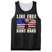 Live Free Hunt Hard Mesh Reversible Basketball Jersey Tank