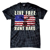 Live Free Hunt Hard Tie-Dye T-Shirt