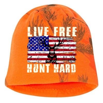 Live Free Hunt Hard Kati - Camo Knit Beanie