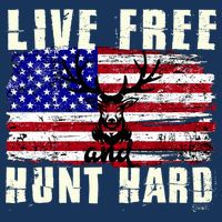 Live Free Hunt Hard Infant Baby Jersey Bodysuit