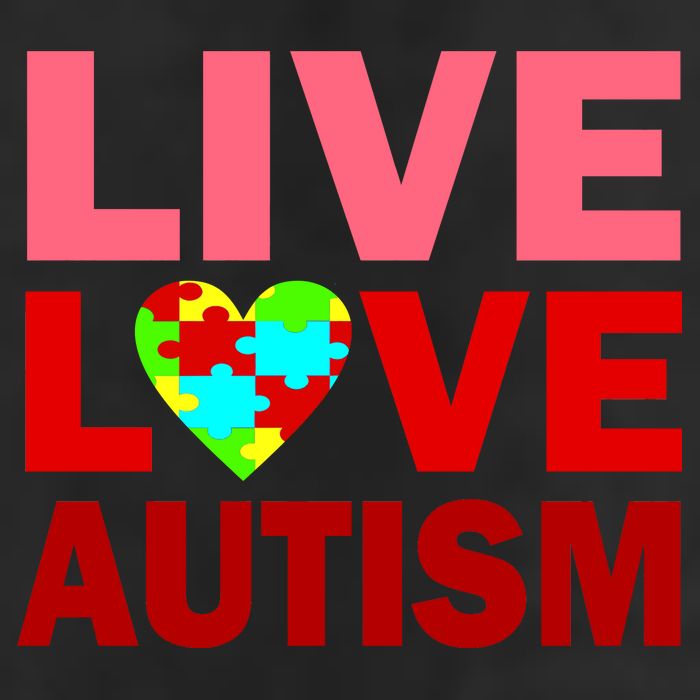 Live Love Autism 11oz C Handle Ceramic Mug