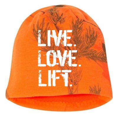 Live Love Lift Retro Fitness Kati - Camo Knit Beanie