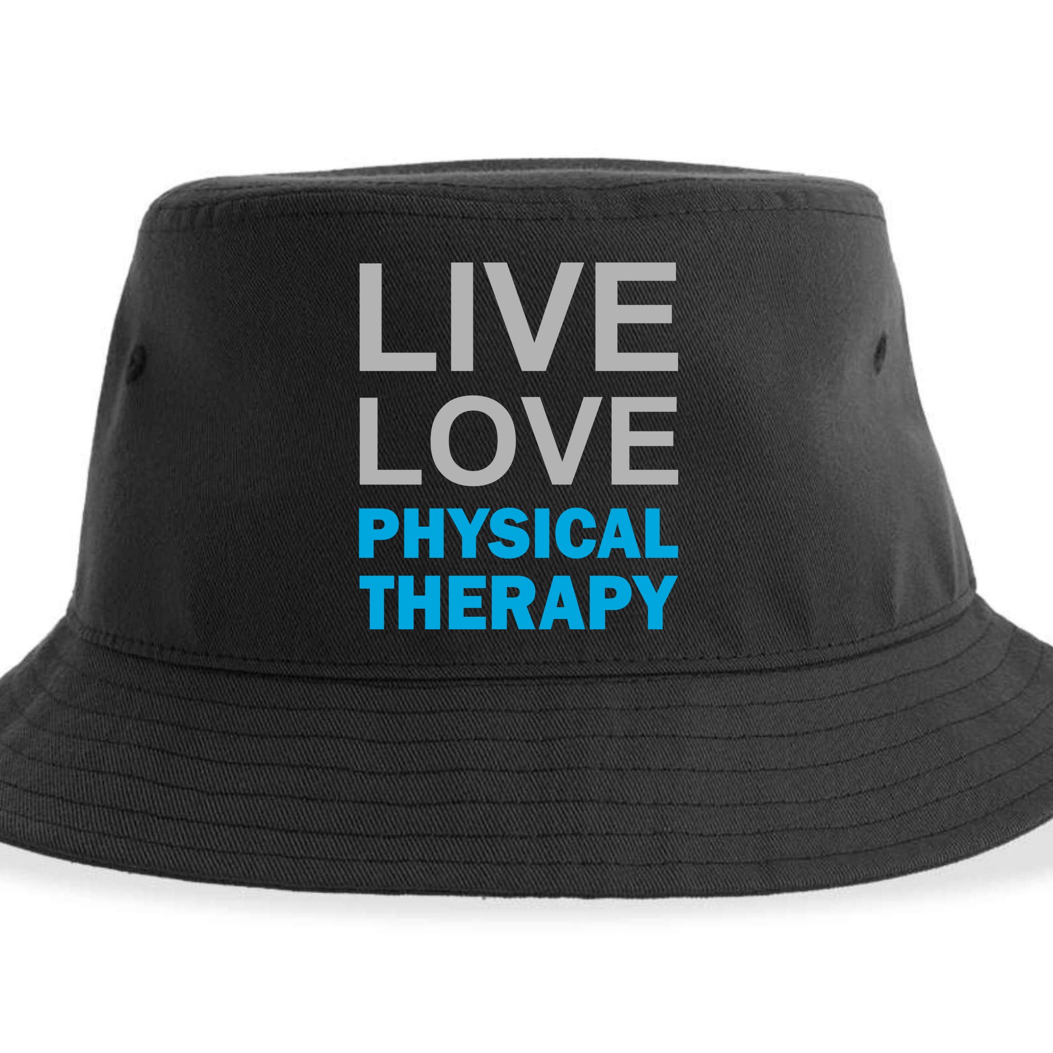 Live Love Physical Therapy Sustainable Bucket Hat