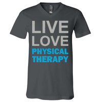 Live Love Physical Therapy V-Neck T-Shirt