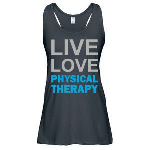 Live Love Physical Therapy Ladies Essential Flowy Tank