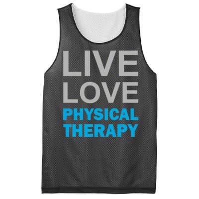 Live Love Physical Therapy Mesh Reversible Basketball Jersey Tank